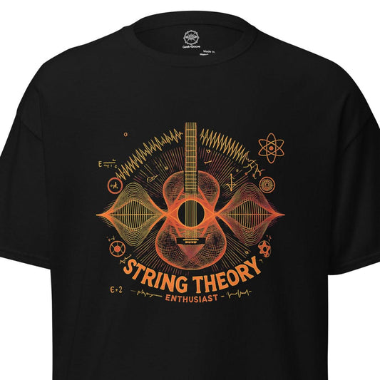 String Theory Enthusiast Tee – Funny Physics Shirt for Science Lovers - GEEKandGROOVE