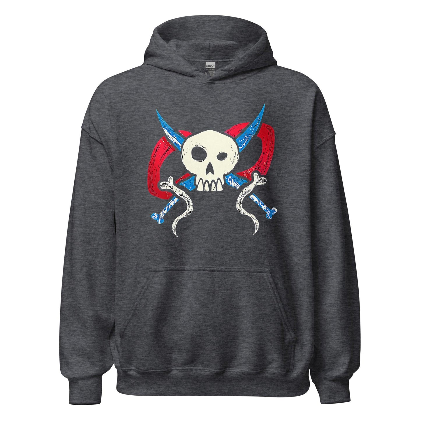 Pirate Skull Autism Awareness Sweatshirt – Bold Design with a Cause - GEEKandGROOVE